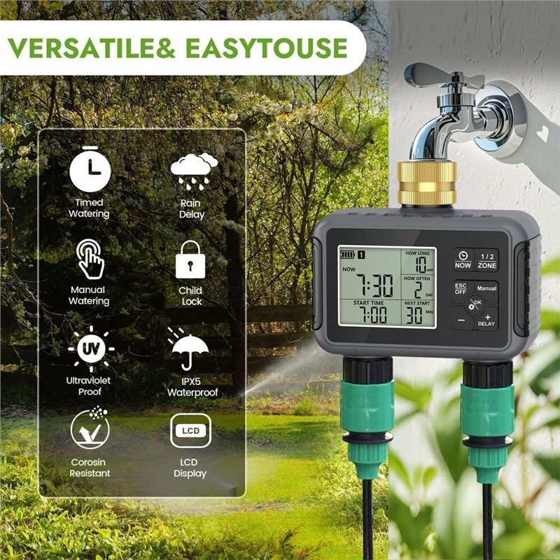 Умная система автоматического  – обзор и цена Timer Dual Outlet